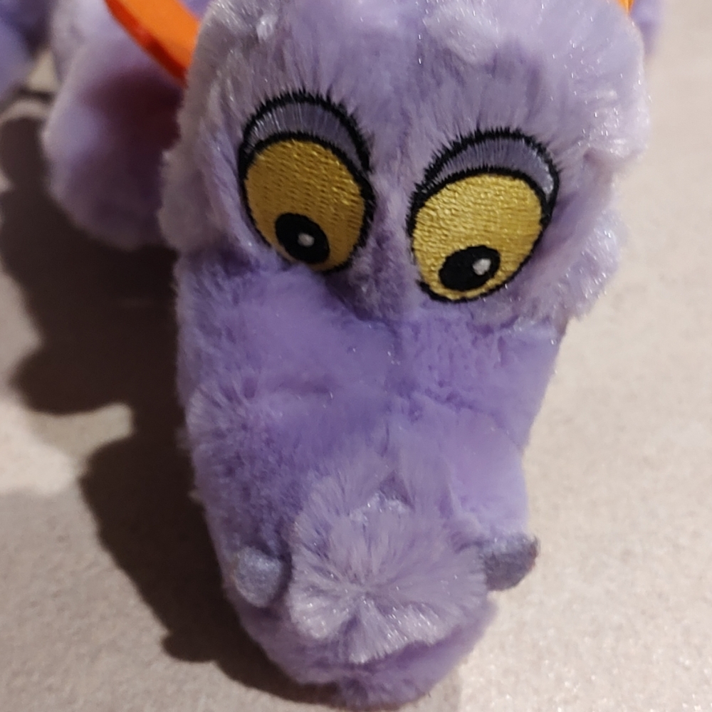 Rare Figment plush must-have for any Disney fan Vibrant purple orange Disneyland